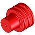 0643251332 Molex Connector Accessories Wire Seal Straight Silicone Elastomer Red Automotive Carton