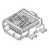 0678038020 Molex Conn Mini USB 2.0 Type AB RCP 5 POS 0.8mm Solder RA SMD 5 Terminal 1 Port T/R