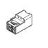0685070821 Molex Conn Housing M 8 POS 2.5mm Crimp ST Cable Mount Automotive Bag