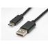 0687980001 Molex Cable Assembly USB 1m USB 2.0 Type C to USB 2.0 Type A 24 to 4 POS PL-PL 24AWG