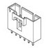 0705430073 Molex Conn Shrouded Header (4 Sides) HDR 4 POS 2.54mm Solder ST Thru-Hole SL™ Tube