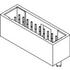 0713491001 Molex Conn Shrouded Header (4 Sides) HDR 6 POS 2.54mm Solder ST SMD C-Grid® Tube