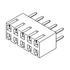 Molex. Conn Socket Strip RCP 4 POS 2.54mm Solder ST Thru-Hole C-Grid® Tray - 0015445104