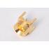 0734060080 Molex Conn SMP 0Hz to 40GHz 50Ohm Solder ST Thru-Hole PL Gold Over Nickel T/R