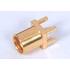 0734140290 Molex Conn MMCX 0Hz to 6GHz 50Ohm Solder ST Thru-Hole RCP Gold Tray