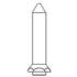 0752341478 Molex Connector Accessories Guide Straight Stainless Steel GbX®/GbX I-Trac™/HDM®/Impact™/VHDM®/VHDM-HSD™ Bag