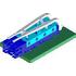 0747260001 Molex Connector Accessories SFP Cage Lightpipe Cover Tray