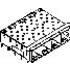 0747280415 Molex Connector Accessories SFP Ganged Cage Right Angle Copper Alloy Tray
