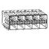 0760475001 Molex Conn SFP+ RCP 200 POS 1.6mm Press Fit RA Thru-Hole 200 Terminal 10 Port Tray