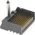 0761453108 Molex Conn Hard Metric HDR 180 POS 1.9mm Press Fit ST Thru-Hole Impact™ Tray