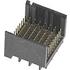 0761651804 Molex Conn Hard Metric HDR 72 POS 1.9mm Press Fit ST Thru-Hole Impact™ Tray