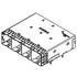 0768661013 Molex Conn I-Pass+ RCP 144 POS Press Fit RA Thru-Hole 144 Terminal 4 Port Tray