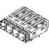 0768661123 Molex Conn I-Pass+ RCP 144 POS Press Fit RA Thru-Hole 144 Terminal 4 Port Tray