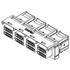 0768671013 Molex Conn I-Pass+ RCP 144 POS Press Fit RA Thru-Hole 144 Terminal 4 Port Tray