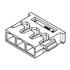 0781720004 Molex Conn Housing RCP 4 POS 1.2mm Crimp ST Cable Mount Black Pico-EZmate™ Bag