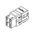 0782471001 Molex Conn Backplane Power RCP 4 POS 2mm Press Fit RA Thru-Hole Impact™ Tray