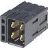 0783471001 Molex Conn Daughter Card HDR 4 POS 2mm Press Fit RA Thru-Hole Impact™ Tray