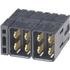 0783471011 Molex Conn Backplane HDR 4Power POS 5.2mm Press Fit RA Thru-Hole Impact™ Tray