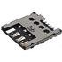 Molex. Conn Micro SIM Card SKT 6 POS 2.54mm Solder RA SMD 0.5A/Contact T/R 0786463001