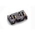 0787324001 Molex Conn Battery HDR 4 POS 2.54mm Solder ST SMD 4 Terminal 1 Port T/R