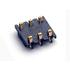 0788641001 Molex Conn Battery 6 POS 1.6mm Solder ST SMD 6 Terminal 1 Port T/R