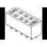 0791081009 Molex Conn Socket Strip SKT 20 POS 2mm Solder ST Top Entry Thru-Hole Milli-Grid™ Tube
