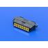 1061440100 Molex Conn BLC Backplane Adapter Single Mode/Multimode F/F Screw ST Panel Mount BLC™ Bag
