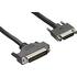 0834249062 Molex Cable Assembly PVC 1.83m 28AWG Commercial Micro-D to D-Subminiature 25 to 25 POS M-F Crimp-Crimp Commercial Micro-D/D-Sub Bag