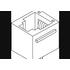 0855065001 Molex Conn RJ-45 RCP 8 POS 1.27mm Solder ST Thru-Hole 8 Terminal 1 Port Modular Jack 8/8, RJ45 Cat 5e Tray