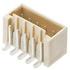 0874370663 Molex Conn Shrouded Header (4 Sides) HDR 6 POS 1.5mm Solder ST SMD T/R