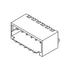 Molex. Conn Shrouded Header (4 Sides) HDR 15 POS 1.5mm Solder RA SMD Pico-SPOX™ T/R 0874381543
