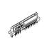 0877011001 Molex Conn SATA RCP 15Power/7Signal POS 2.54mm Press Fit ST Thru-Hole 22 Terminal 1 Port Tray