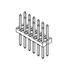 Molex. Conn Unshrouded Header HDR 10 POS 2mm Solder ST Top Entry Thru-Hole Milli-Grid™ Tray 0877581017
