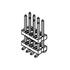 0877620006 Molex Conn Board Stacker HDR 24 POS 2mm Solder ST SMD Milli-Grid™ Tray