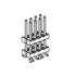 0877620029 Molex Conn Board Stacker HDR 10 POS 2mm Solder ST SMD Milli-Grid™ Tube