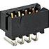 0878330620 Molex Conn Shrouded Header (4 Sides) HDR 6 POS 2mm Solder RA Thru-Hole Milli-Grid™ Tube