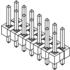 0879141291 Molex Conn Unshrouded Header HDR 12 POS 2.54mm Solder ST Thru-Hole C-Grid® Tube