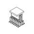 0879332020 Molex Conn Unshrouded Header HDR 20 POS 1.27mm Solder ST Top Entry SMD T/R