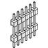 0879370800 Molex Conn Board Stacker HDR 8 POS 2.54mm Solder ST Top Entry Thru-Hole KK® Tray