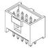 0901301112 Molex Conn Shrouded Header (4 Sides) HDR 12 POS 2.54mm Solder ST Top Entry Thru-Hole C-Grid III™ Tray