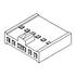 Molex. Conn Housing F 14 POS 2.54mm Crimp ST Cable Mount C-Grid III™ Bag 0901560154