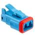 0934451104 Molex Conn Housing PL 2 POS Crimp ST Cable Mount Blue ML-XT™ Bag