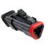 0934452502 Molex Sealed 2 Circuit Plug Housing, Pre-Assembled with Small Rear Seal and Cover, Black