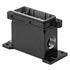 0936013149 Molex GWconnect® HP-HE - High Performance-Harsh Environment, Surface Mount Housing, Screw Locking, Zinc Alloy, Side Entry, Size 24B , Pg36 Thread, Black 7824.3802.3