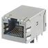 0936283721 Molex Conn RJ-45 F 8 POS 1.27mm Solder RA Thru-Hole 14 Terminal 1 Port Magnetic Jack, MXMag, RJ45 Tray