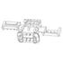 0987861011 Molex Conn Housing F 6 POS 2.54mm Crimp Cable Mount Bag