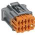 0988161018 Molex Conn Housing F 10 POS 3.33mm Crimp ST Cable Mount Gray Bag Automotive
