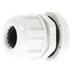 0936000408 Molex GWconnect® Plastic Gable Gland, with Gasket and Nut, Pg13.5 Thread, Light Grey 7000.7832.7