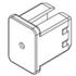 0768668807 Molex Connector Accessories Plug Dust Cover Straight Liquid Crystal Polymer Nickel Over Copper Bag
