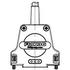 Molex. Backshell 180° 3 Shell Size Nickel Zinc Die Cast 1731110058